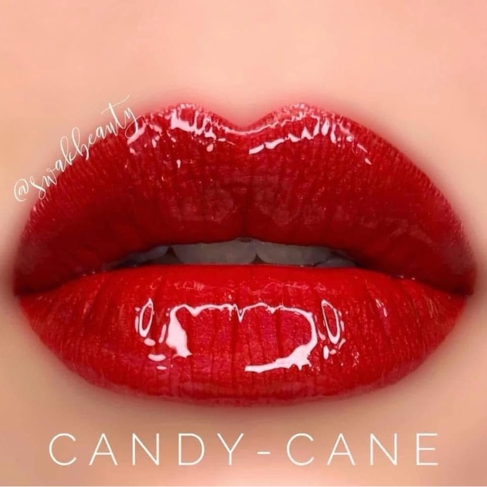 Candy-Cane Red Lip Gloss